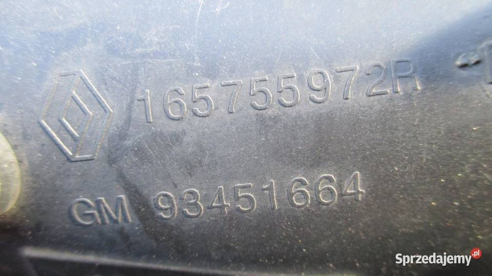 OPEL VIVARO B 16r przewód rura powietrza świętokrzyskie