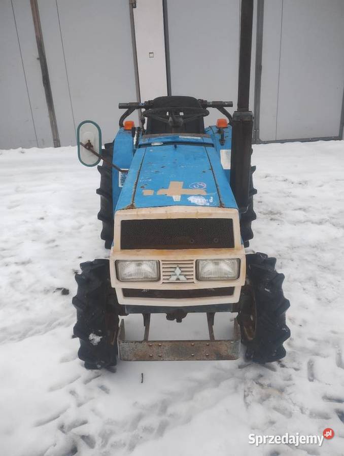 Mini traktorek 4x4 z glebogryzarką Mitsubishi mazowieckie Słowiki Stare