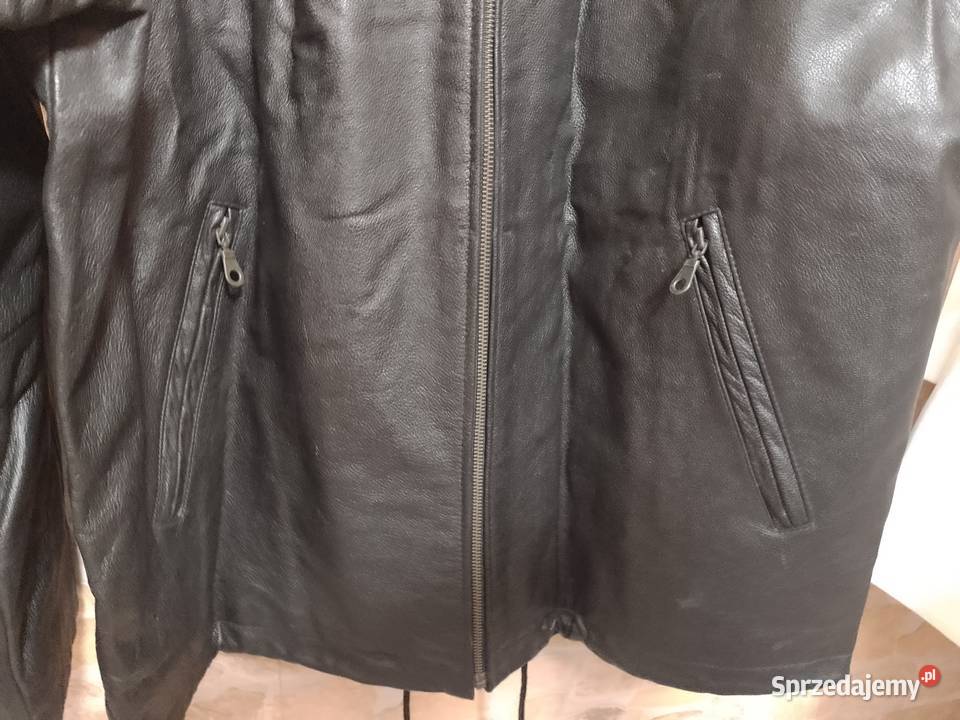 3XL58 Skórzana kurtka męska z Londynu skóra Kraków