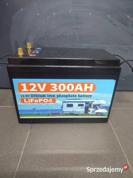 Nowy akumulator LifePo4 12V 300Ah z BMS do Poznań