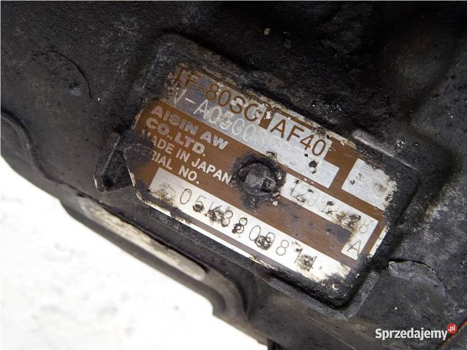 SKRZYNIA BIEGÓW OPEL ZAFIRA B AF40 19 120 0515 osobowe