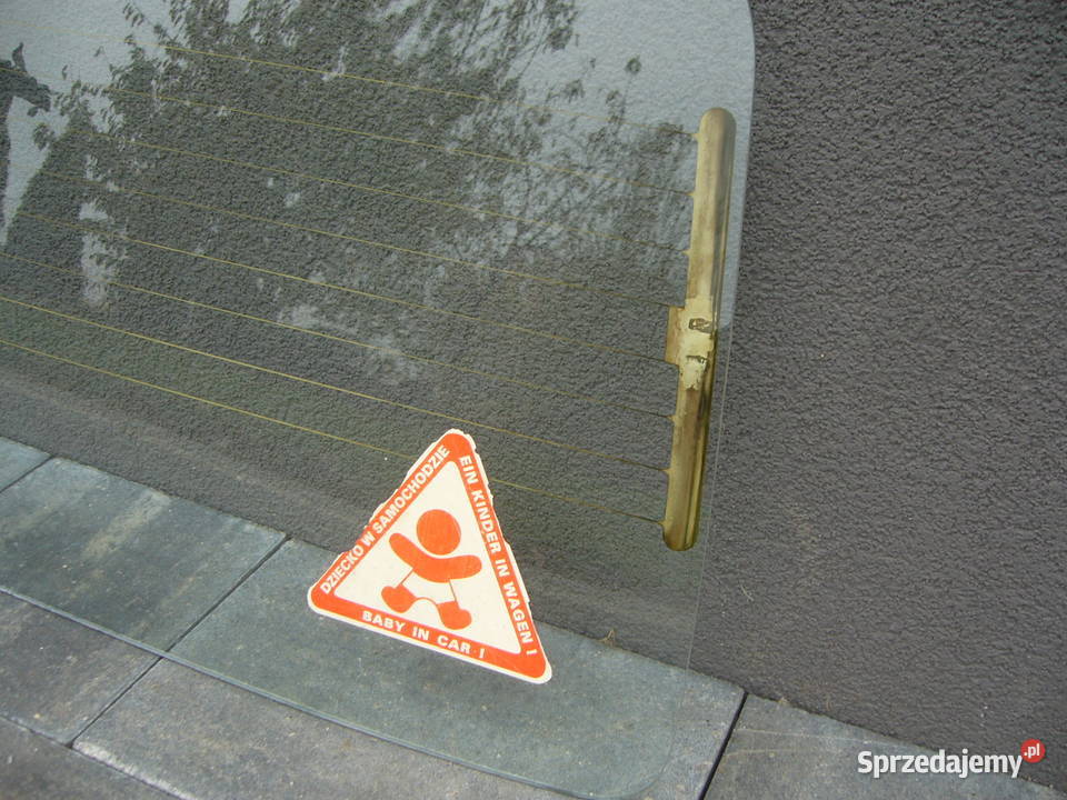 Szyba tylna do Fiata 126 P Szyba tylna do Mława