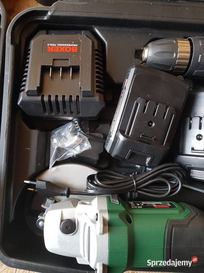 SZlifierka Wkrętarka BOXER SR016 Z ładowarką