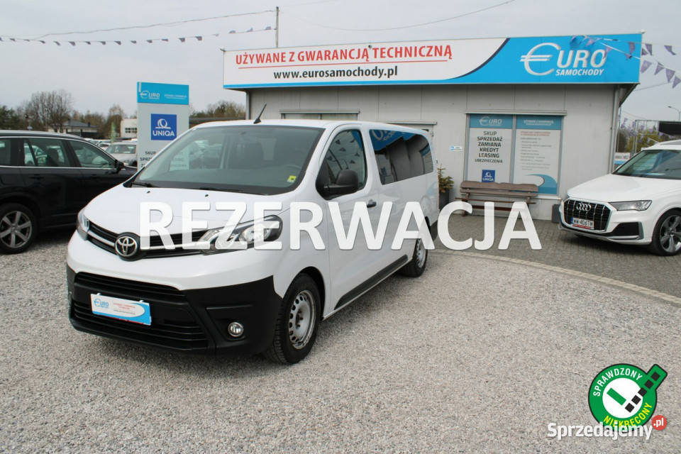 Toyota ProAce 144HP 9 Osob netto 79 593 PLN Warszawa sprzedam