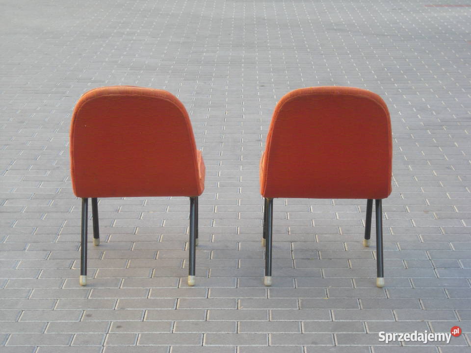 Fotel krzesło PRL Space Age design lata 60