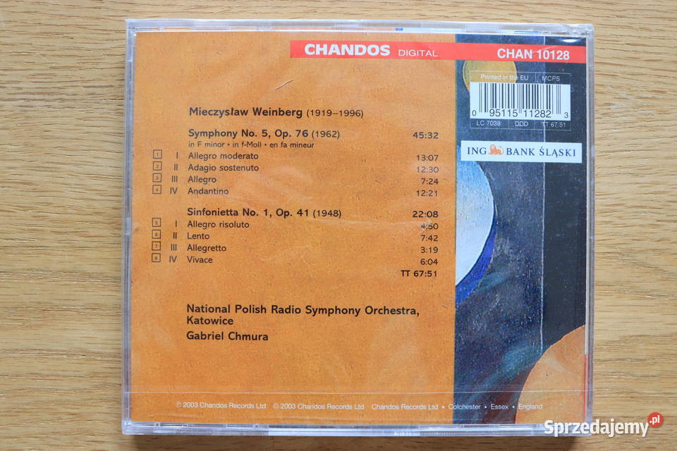 Weinberg Symphonies vol 1 mazowieckie