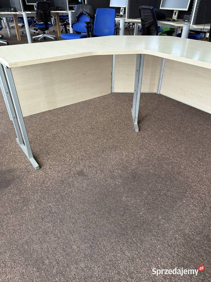 Biurka drewniane narożne biurowe mazowieckie Warszawa