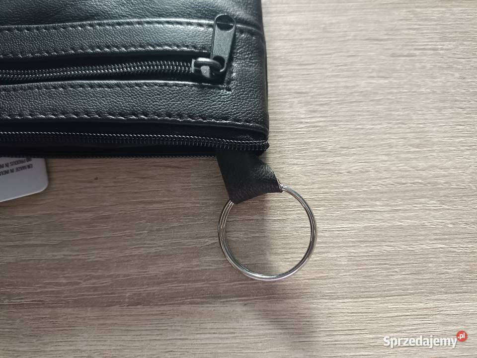 Skórzane etui na klucze ciemny brązowy Kwidzyn