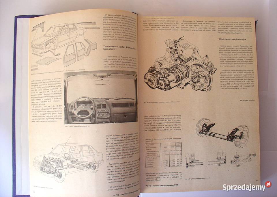 Auto Technika Motoryzacyjna pełny Rocznik 1986 Łódź