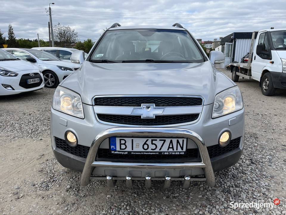 Chevrolet Captiva 32 Benz LPG automat 4x4 super światła przeciwmgielne