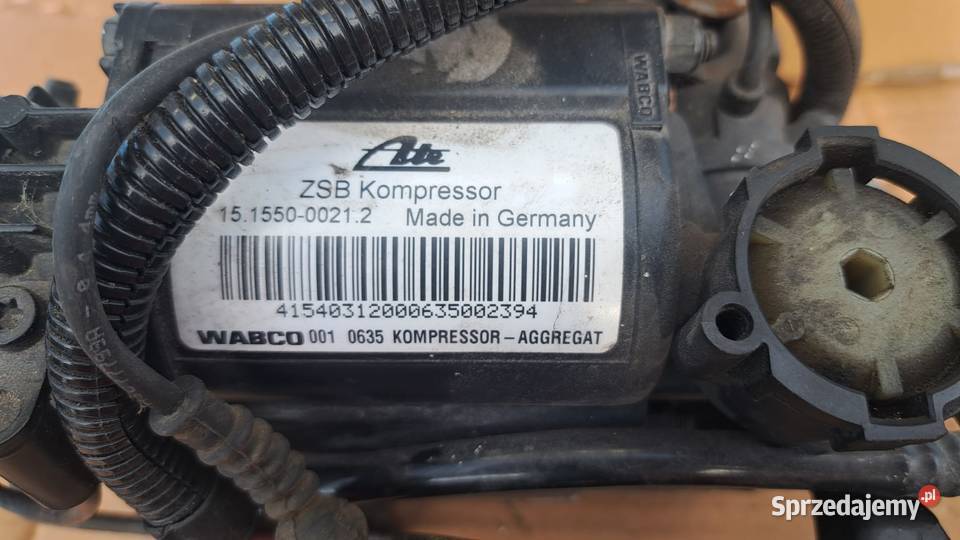 Audi A8 D3 40 TDI kompresor zawieszenia 4E0 616 Częstochowa