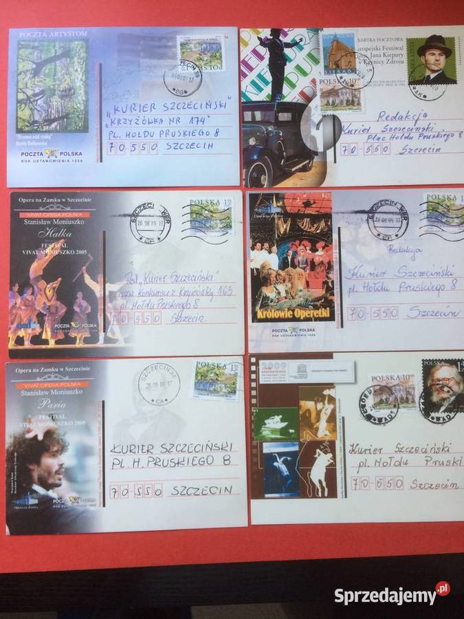 527 Zestaw Kart Pocztowych 3 zachodniopomorskie sprzedam