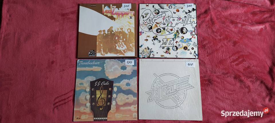 Płyty winylowe Led Zeppelin JJ Cale mazowieckie Warszawa