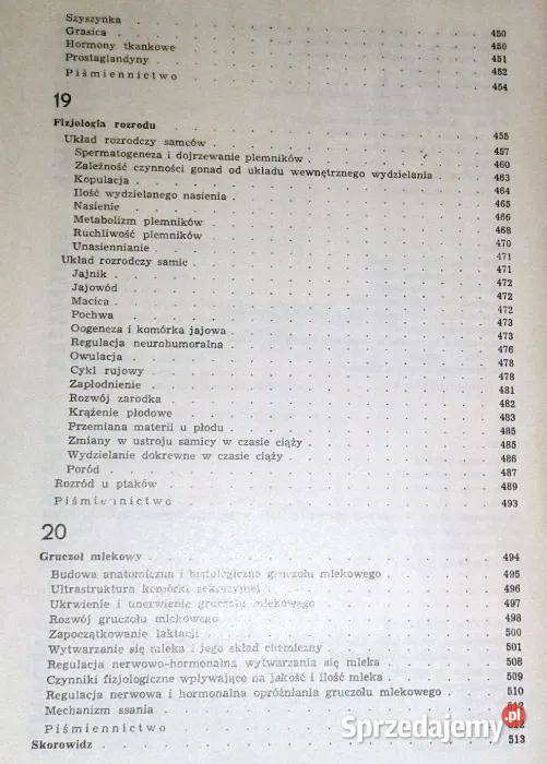 Zarys fizjologii zwierząt Zygmunt Ewy