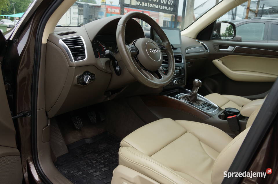Audi Q5 20 TDI CR 190 4x4 Lift Skóra Biksenon kamera cofania Nowy Sącz