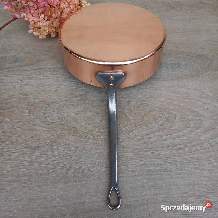 Profesjonalna miedziana patelnia poj 3 l śred 24 Warszawa