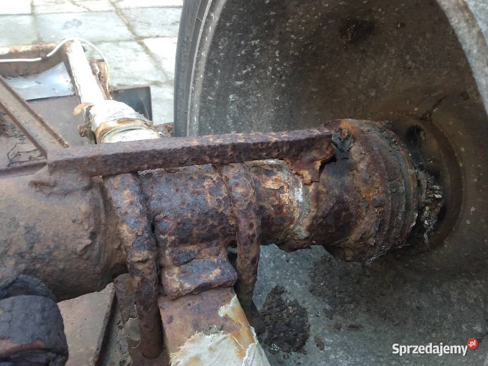 Przyczepka SAM 600DMC 2 OSIE pozostałości Oświęcim