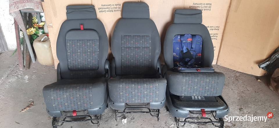 3 Fotele Volkswagen Sharan Mk1Mk 219952010 Seat Bulowice