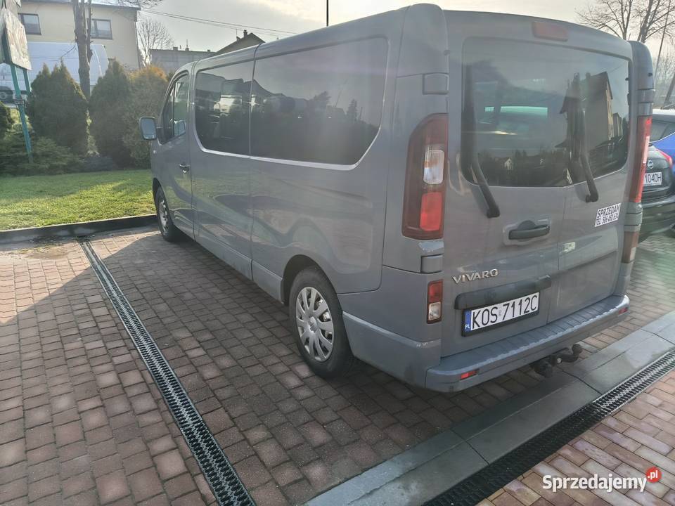 Opel Vivaro Trafic 9 osobowy nieuszkodzony Vivaro małopolskie Głębowice