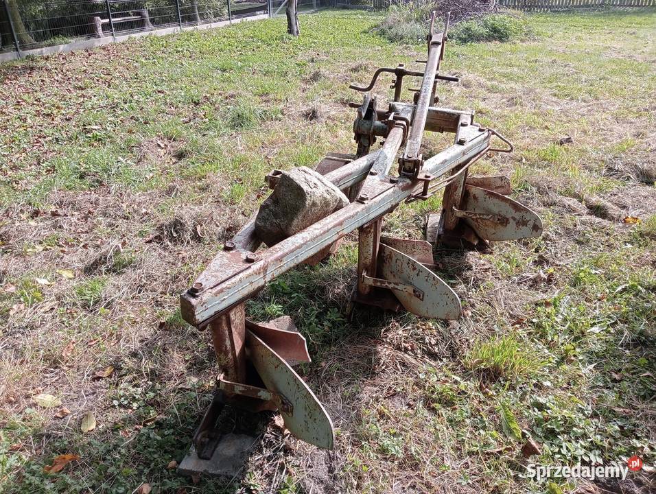 Pług 3 skibowy Unia Grudziądz lubuskie Świebodzin