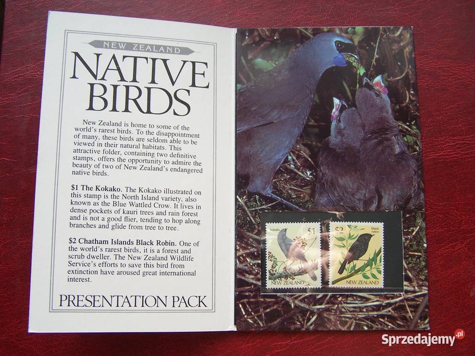 Nowa Zelandia 1985 MNH Karnet Mi 93132 Fauna sprzedam