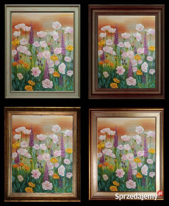 Obraz olejny Łączka Lublin sprzedam