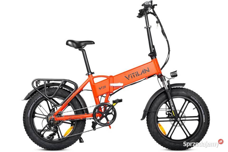 FAT BIKE 750W Vitilan V3 składany 20x4 13 Ah 70 Tarnobrzeg