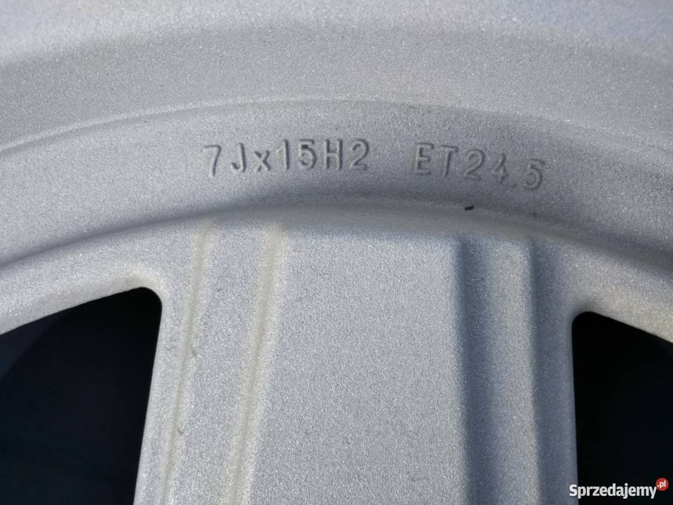 KOMPLET felg MELBER 7Jx15H2 ET24 Mercedes W123 Dęblin