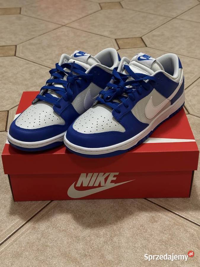 Dunk low blue 424344 Nike mazowieckie