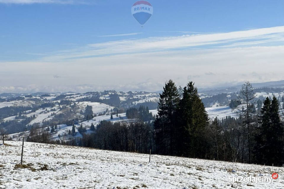 Działka budowlana z widokiem na góry w Bustryku Bustryk