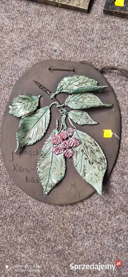 Kafel ceramiczny z gałązką
Japans Krs Br
Syg MA Gdańsk