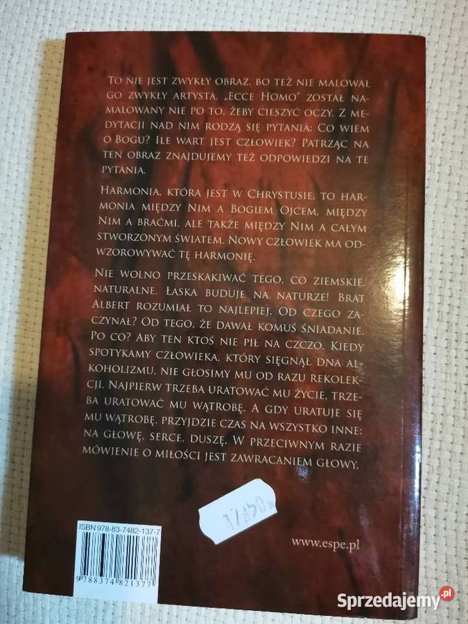 Ecce Homo ks Grzegorz Ryś Ząbki sprzedam