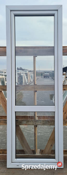 OKNA KacprzaK 81X220 Okno Balkonowe Używane PCV Siedlce