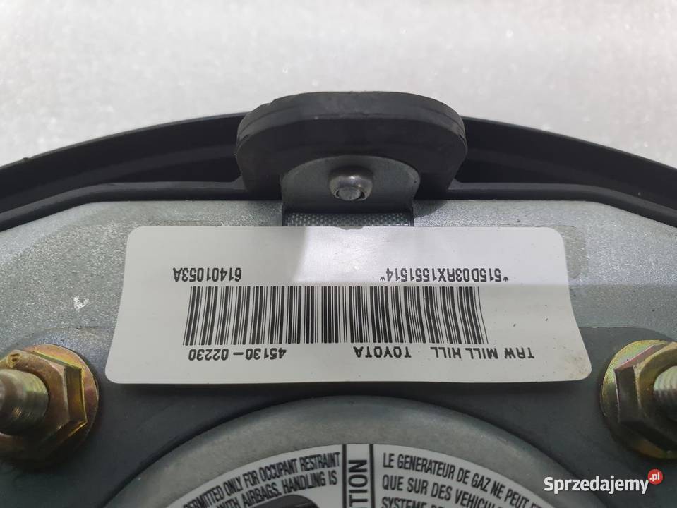 PODUSZKA AIRBAG KIEROWCY TOYOTA E12 4513002230 osobowe wielkopolskie