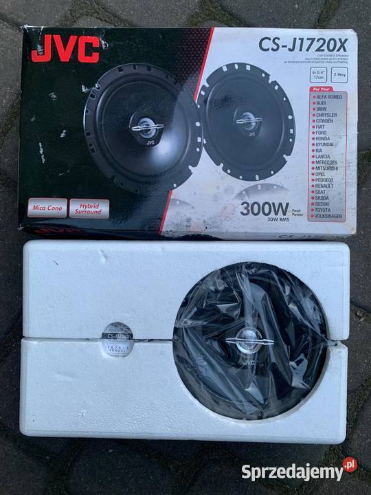 Głośniki samochodowe 17 634 JVC CSJ1720X nowe Car audio Jaworzno