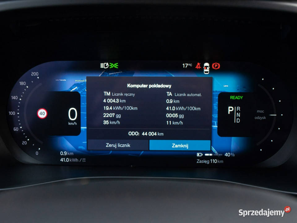 Volvo XC 40 GD3E03973kWh P6 Recharge Plus tempomat pomorskie Pępowo