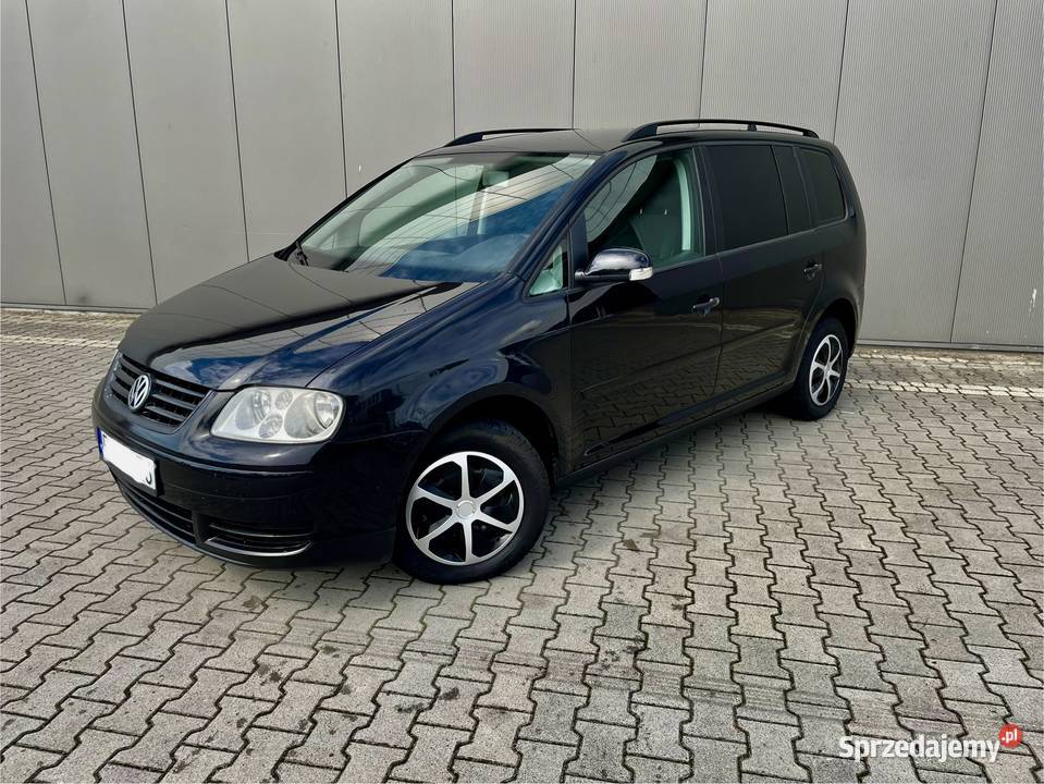 ŚlicznyVolkswagenTouran19TDI5Osobowy2006r310Przeb tempomat łódzkie Zduńska Wola