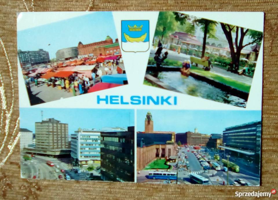 HELSINKI MIASTO POŁOŻONE ZATOKĄ FIŃSKĄ Piszczac