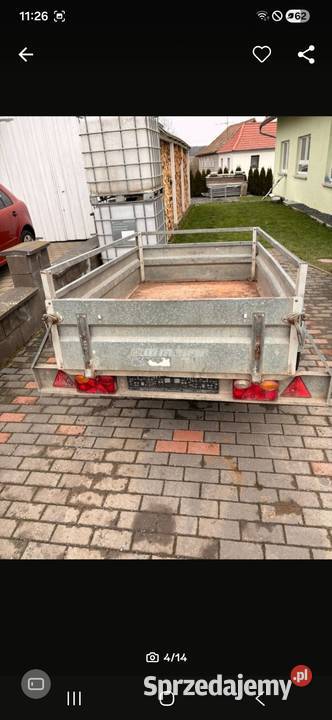 Przyczepka samochodowa 750 Sosnowica