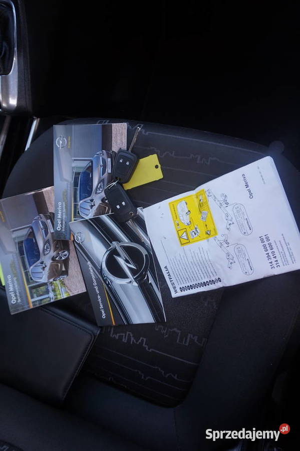 Opel Meriva 14 130 Bezwypadkowy Zarejestrowany Nędza