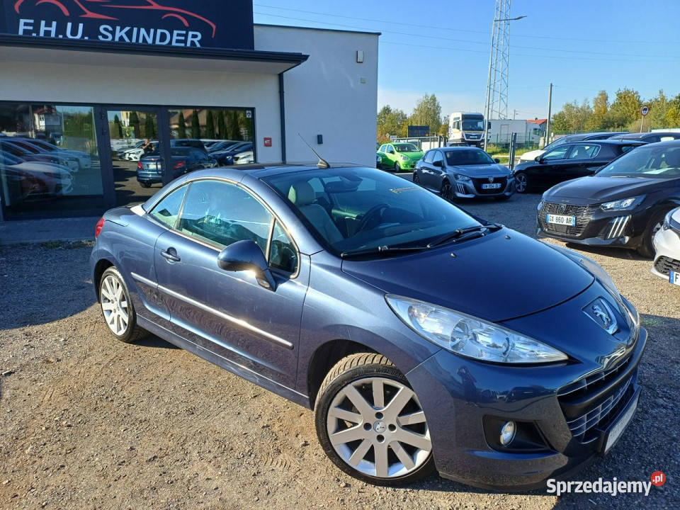 Peugeot 207 CC 16 VTIPREMIUM1 włSkóra Grzane czujnik parkowania Chrzanów