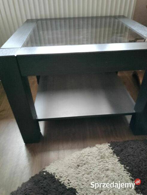 Stolik Black Red White Brody