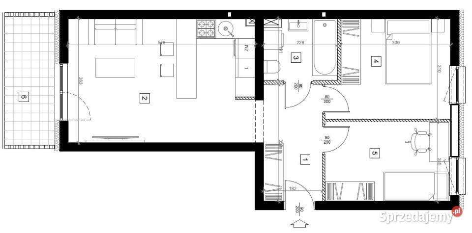 sprzedaży mieszkania 5397m2 3pok Lublin