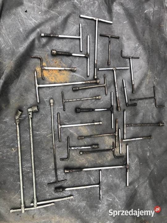 Komplet kluczy trzpieniowych na patyku T 50 Lubin sprzedam