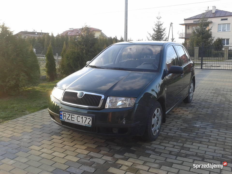SKODA FABIA 14 2000 r przebieg 60 bezwypadkowy Dąbrowa