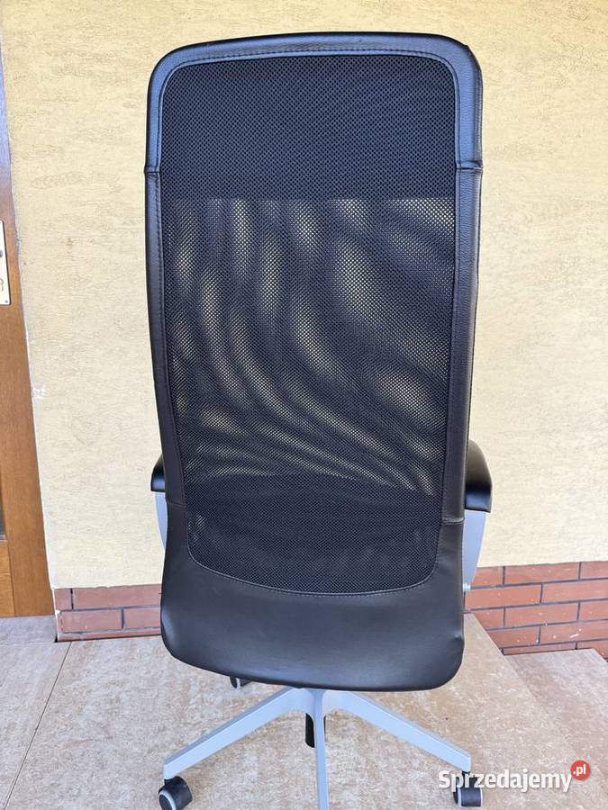 Fotel ergonomiczny biurowy Markus Ikea skóra mazowieckie Sulbiny