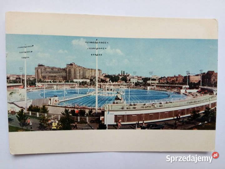 Pocztówka z Olimpiady w ZSRR z lat 80tych Dąbrowa Górnicza