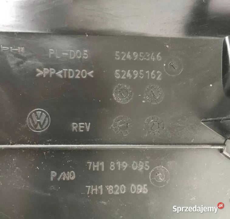 NAGRZEWNICA VW TRANSPORTER T5 7H1819095 Działoszyce