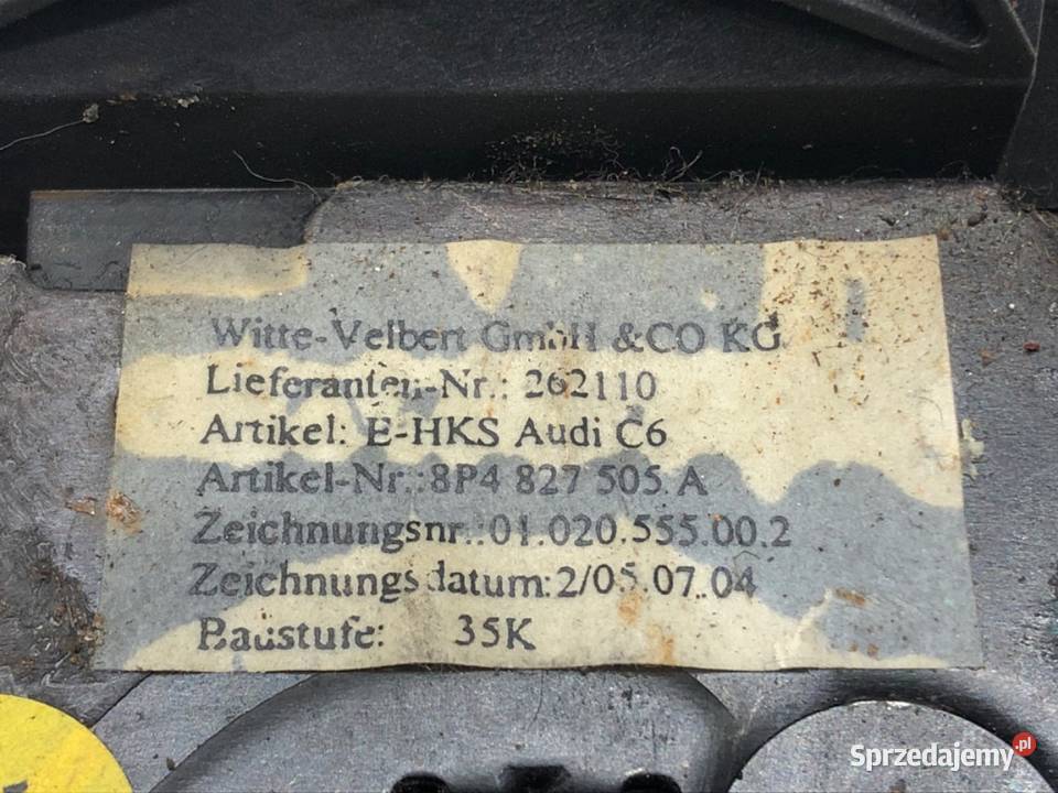 ZAMEK KLAPY TYŁ AUDI A4 B7 Kombi 8P4827505A 0408 osobowe