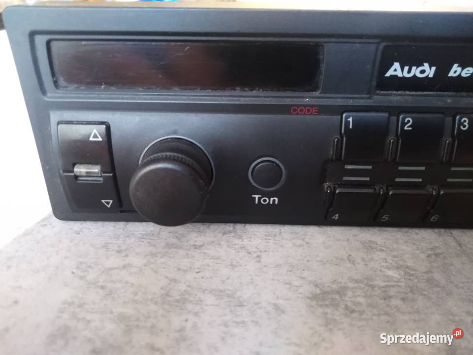 Radio Audi Beta CC Autoreverse lubelskie Radzyń Podlaski